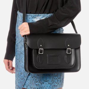 Cambridge Satchel Company 13" Batchel Bag, Black